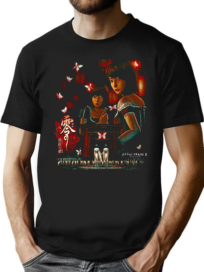 Fatal Frame 2 T-Shirt for Men & Women, T-Shirts Graphic Tee - Black