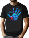 Fatima'S Hand Amulet Bootleg Graphic T-Shirt - Black
