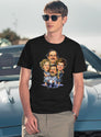 Fawlty Arts Towers Tv Series Characters Funny Design Black T-Shirt - Navy