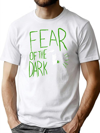 Fear Of The Dark T-Shirt for Men & Women, T-Shirts Graphic Tee - Black