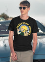 Feathers McGraw Black T-Shirt - Navy