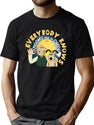 Feathers McGraw Black T-Shirt - Green