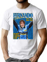 Fernando Alonso Tribute Bootleg Bootleg Graphic T-Shirt - White