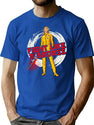Fight Like A Badass T-Shirt for Men & Women, T-Shirts Graphic Tee - Blue