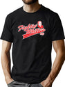 Fighting Whities Black T-Shirt - Green