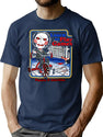 Film Billy Jigsaw Learn To Play Games Art T-Shirt for Men & Women, T-Shirts Graphic Tee - Navy