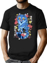 Films 2025 Animated Kpop Logo Fan Musical T-Shirt for Men & Women, T-Shirts Graphic Tee - Black