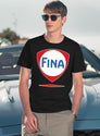 Fina Racing Fuel T-Shirt for Men & Women, T-Shirts Graphic Tee - Navy
