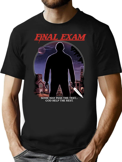 Final Exam 1981 T-Shirt for Men & Women, T-Shirts Graphic Tee - Black