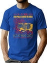 Finally Achieved The Cheese T-Shirt for Men & Women, T-Shirts Graphic Tee - Blue