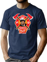 Fire Marshal Bill In Living Color T-Shirt for Men & Women, T-Shirts Graphic Tee - Navy