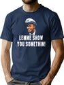 Fire Marshal Bill Lemme Show You Somethin T-Shirt for Men & Women, T-Shirts Graphic Tee - Navy