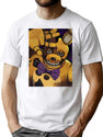 Five Nights At Freddy Bootleg Graphic T-Shirt - White