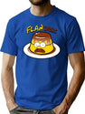 Flanders T-Shirt for Men & Women, T-Shirts Graphic Tee - Blue