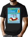 Flintmobile Auto Repair Manual T-Shirt for Men & Women, T-Shirts Graphic Tee - Black