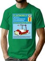 Flintmobile Auto Repair Manual T-Shirt for Men & Women, T-Shirts Graphic Tee - Green