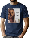 Flood It Again Premium Heavyweight Cotton T-Shirt - Navy