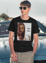 Flood It Again Black T-Shirt - Navy
