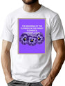 Flowers Give Meaning To Precious People. Bootleg Graphic T-Shirt - White