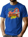 Floyd'S Barbershop T-Shirt for Men & Women, T-Shirts Graphic Tee - Blue