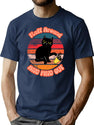 Fluff Around And Find Out - Vintage T-Shirt for Men & Women, T-Shirts Graphic Tee - Navy