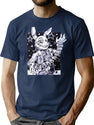 Fnaf Security Breach Vanny Joker Black And White Stiker T-Shirt for Men & Women, T-Shirts Graphic Tee - Navy