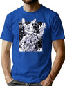 Fnaf Security Breach Vanny Joker Black And White Stiker T-Shirt for Men & Women, T-Shirts Graphic Tee - Blue