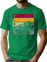 Forklift Driver Dad Daddy T-Shirt for Men & Women, T-Shirts Graphic Tee - Green