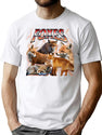 Foxes Vintage Bootleg Bootleg Graphic T-Shirt - White