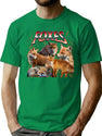 Foxes Vintage Bootleg Bootleg Graphic T-Shirt - Green