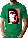 Frank N Furter Andy Warhol T-Shirt for Men & Women, T-Shirts Graphic Tee - Green