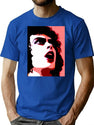 Frank N Furter Andy Warhol T-Shirt for Men & Women, T-Shirts Graphic Tee - Blue