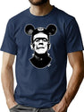 Franken-Mouse (The Happiest Frankenstein On Earth) T-Shirt for Men & Women, T-Shirts Graphic Tee - Navy