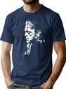 Frankenstein Horror T-Shirt for Men & Women, T-Shirts Graphic Tee - Navy
