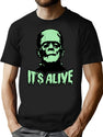 Frankenstein (2) T-Shirt for Men & Women, T-Shirts Graphic Tee - Black