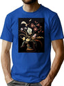 Franz Sedlacek - Flower Piece T-Shirt for Men & Women, T-Shirts Graphic Tee - Blue