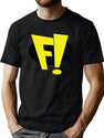 Freakazoid Black T-Shirt - Green