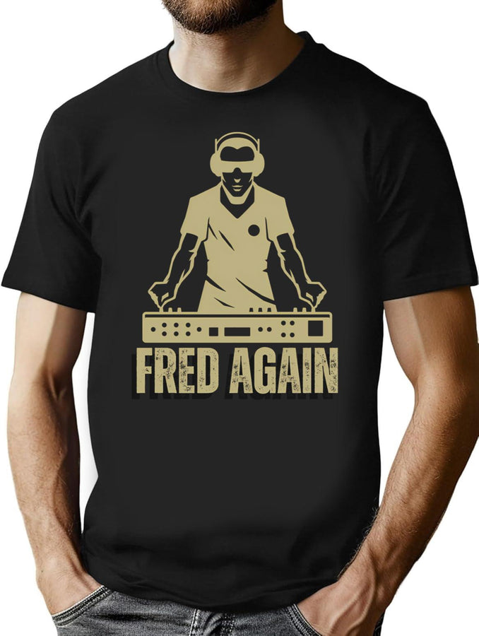 Fred Again Classic Bootleg Graphic T-Shirt - Black