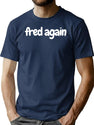 Fred Again Design By Onewalk Bootleg Graphic T-Shirt - Navy
