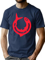 Fredherring Merch Bootleg Graphic T-Shirt - Navy
