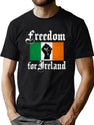 Freedom For Ireland (Vintage Distressed) T-Shirt for Men & Women, T-Shirts Graphic Tee - Green