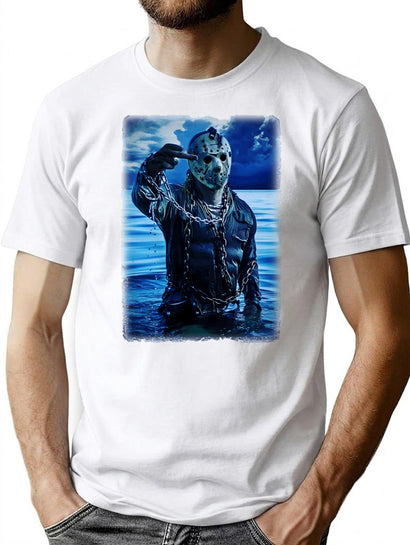 Friday The 13Th T-Shirt for Men & Women, T-Shirts Graphic Tee - Black