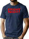 Fright Night (2) T-Shirt for Men & Women, T-Shirts Graphic Tee - Navy
