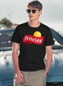 Fritolay Logo for Fans Black T-Shirt - Navy
