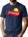 Fritolay Logo for Fans Premium Heavyweight Cotton T-Shirt - Navy