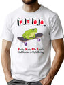 Frog Fully Rely On God Bootleg Graphic T-Shirt - White