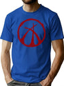 From Tv Series Symbol T-Shirt for Men & Women, T-Shirts Graphic Tee - Blue