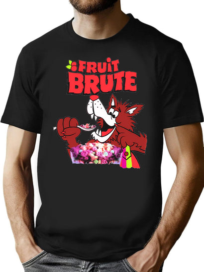 Fruit Brute - Vintage Discontinued Cereal Shirts T-Shirt for Men & Women, T-Shirts Graphic Tee - Black