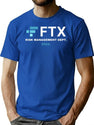 Ftx Risk Management Department Premium Heavyweight Cotton T-Shirt - Blue