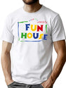 Fun House Premium Heavyweight Cotton T-Shirt - White